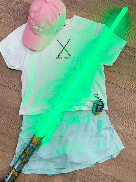Choose Your Power Embroidered Boxy Tee