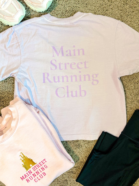 Main Street Running Club Boxy Tee | Collecting Miles and Memories