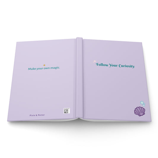 Ocean Princess Journal | Follow Your Curiosity Shell Notebook