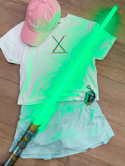 Choose Your Power Embroidered Boxy Tee
