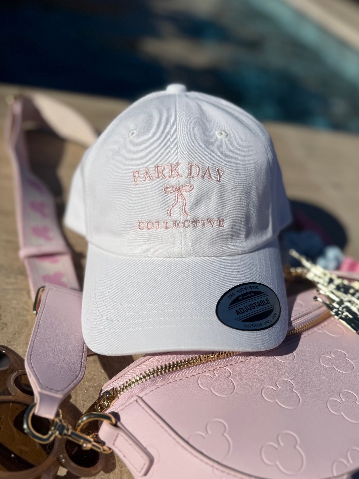 Pink Park Day Collective Embroidered Hat