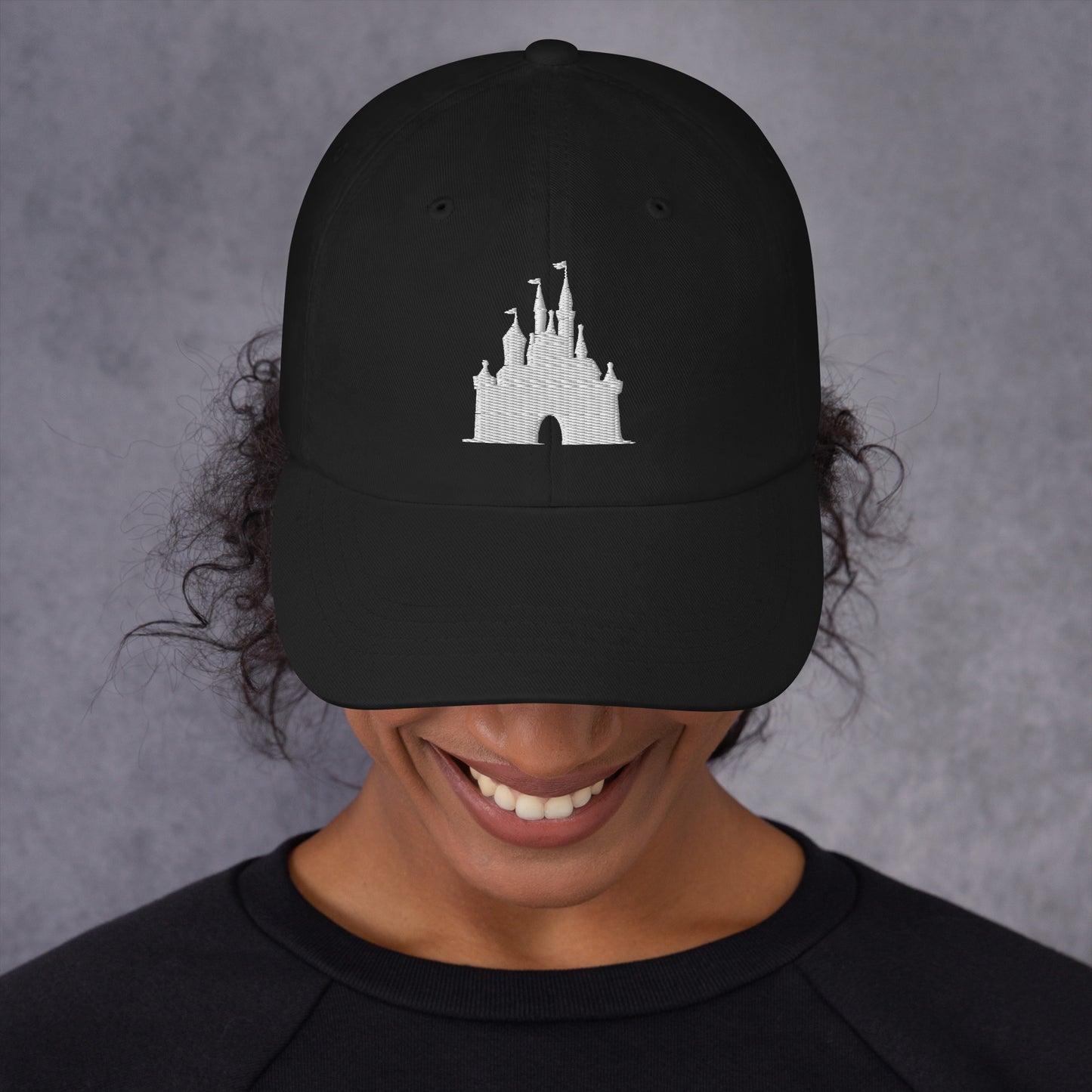 🏰 Dreamer’s Castle Embroidered Fantasy Cap – For the Magic in You