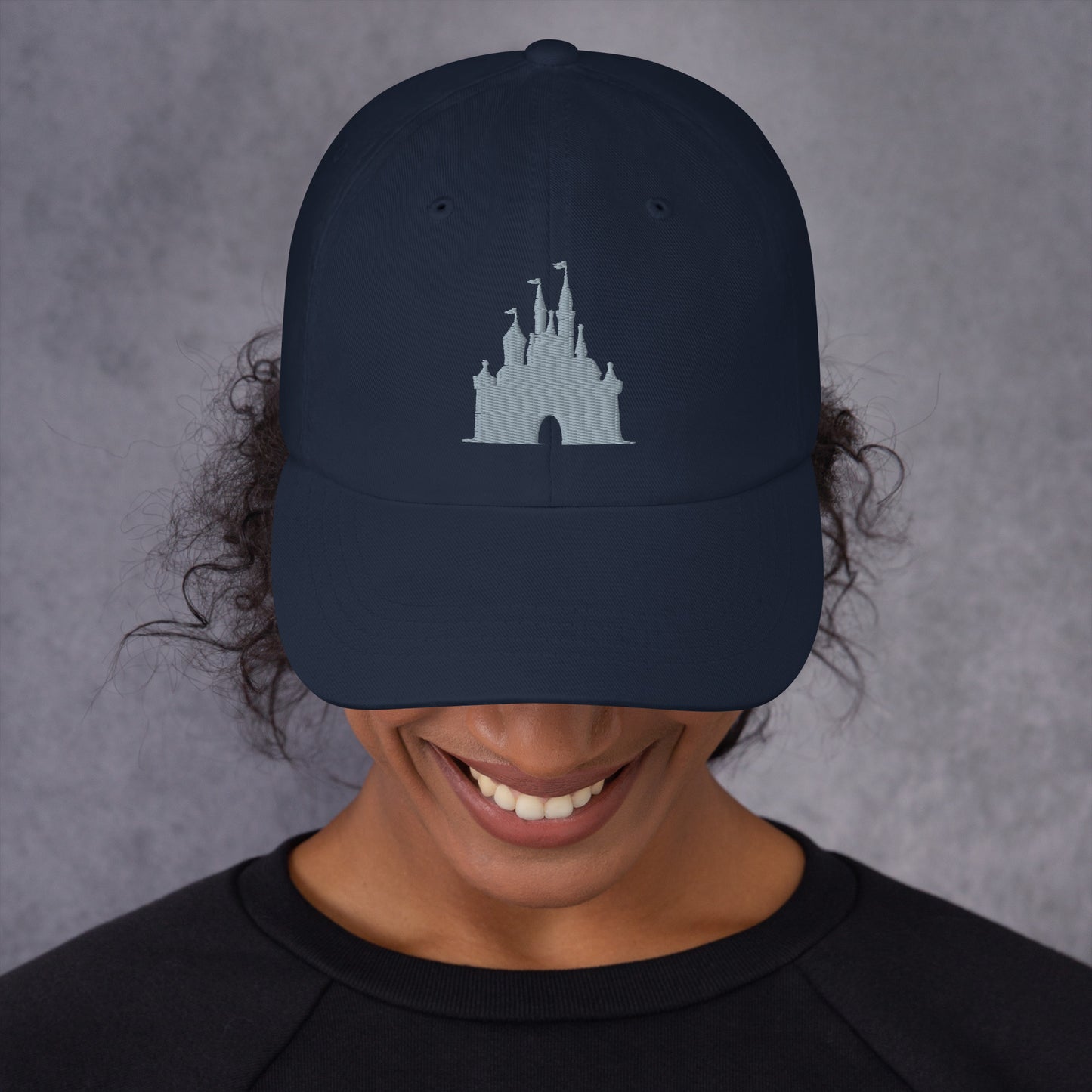 🏰 Dreamer’s Castle Embroidered Fantasy Cap – For the Magic in You