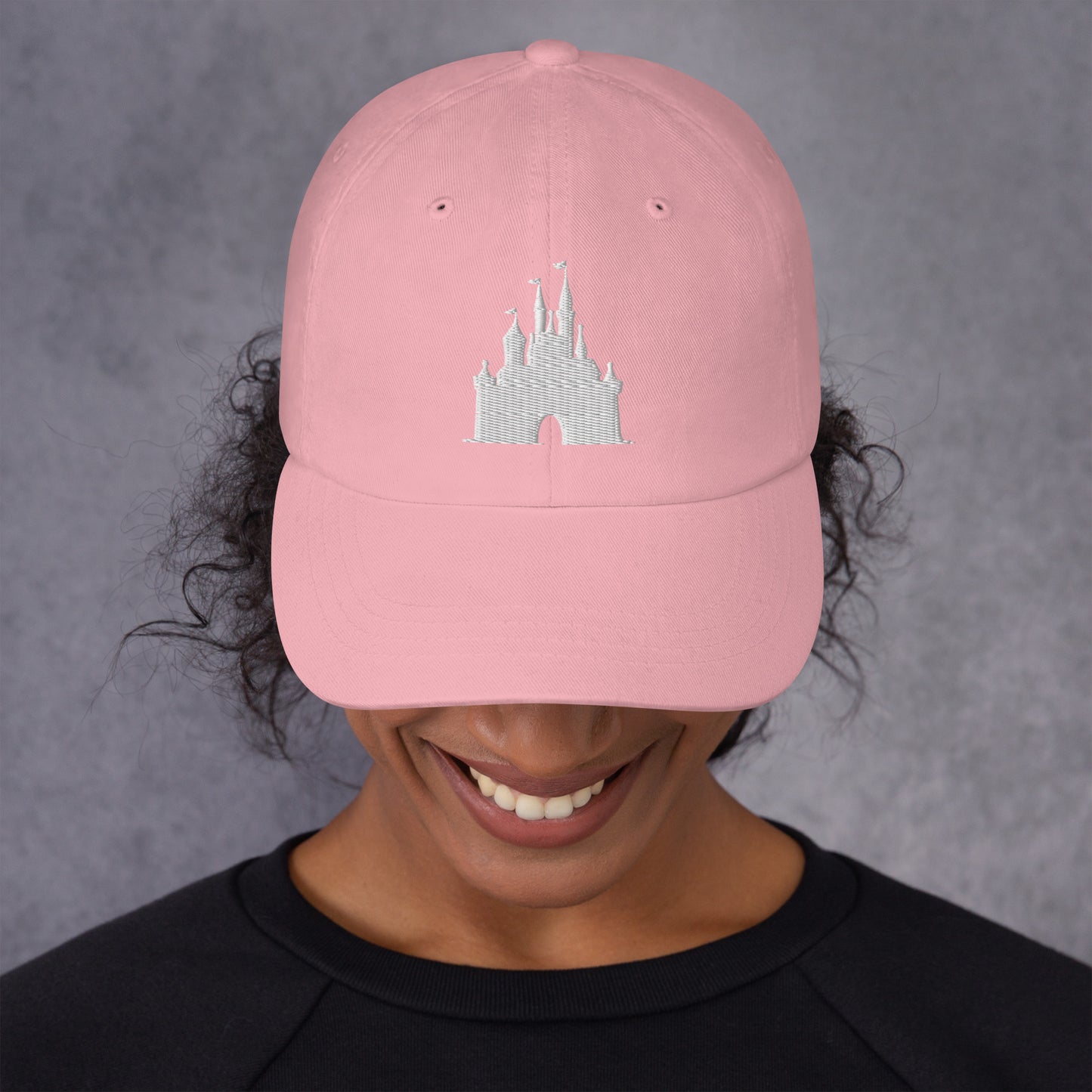 🏰 Dreamer’s Castle Embroidered Fantasy Cap – For the Magic in You