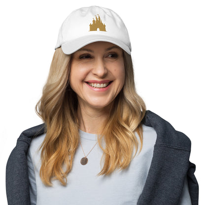 🏰 Dreamer’s Castle Embroidered Fantasy Cap – For the Magic in You