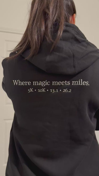 Marathoner Zipper Hoodie - Race Weekend - Main Street Running Club™