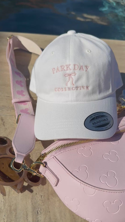 Pink Park Day Collective Embroidered Hat