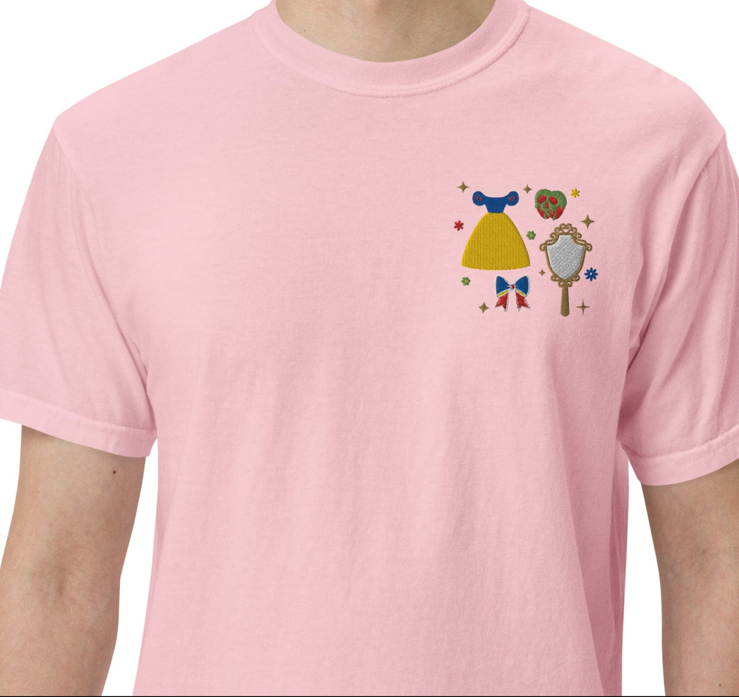 🍎 Fairytale Villains Embroidered T-Shirt  ✨