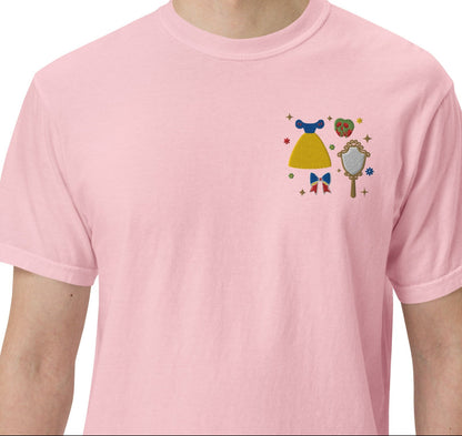 🍎 Fairytale Villains Embroidered T-Shirt  ✨